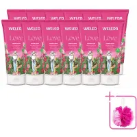 Weleda 12 x - Douchecrème Aroma Shower Love - 200 ml - Bulkverpakking - Douchecrème - Douchemop - Aromatherapie