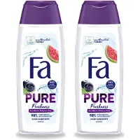 Fa 2 x - Douchegel - Pure Freshness - Acai & Guave - Verfrissend & Verzorgend - 250 ml - Voordeelverpakking - 2 stuks