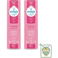 Seepje 2 x - Handzeep - Rijke Geur en Hydratatie - Lavendel met Tonka - Navulverpakking - 38 g - Wasstrips - Handzeep - Navulverpakking - Handzeep Fles - Handzeep Lavendel - Handzeep Tonka