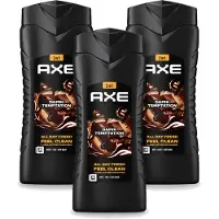 Axe 3 x XL - 3-in-1 Douchegel - Dark Temptation - Dark Chocolate - 12hrs Long Lasting Scent - 400 ml - Voordeelverpakking - 3 stuks