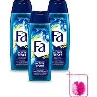 Fa Pflege 3 x Fa Men Active Sport Deodorant Spray - 150 ml - Voordeelverpakking - 3 stuks