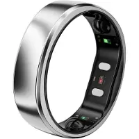 RINGCONN Smart Ring Gen 2 Air - Maat-#12 - Kleur: Zilver