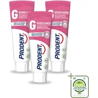 Prodent 3 x – Tandpasta – Gevoeligheid – Pro-Zinc Technologie – 75 ml - Grootverpakking - Vaatwasstrips - Gevoelige Tanden - Gevoelig Tandvlees - Pro-Zinc - Antibacteriële Werking - Mondverzorging