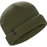 Salewa - Puez Merino Beanie - Muts One Size, olijfgroen