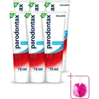 Parodontax 6 x - Tandpasta - Fluoride Vrij - 75ml - Bulkverpakking - Tandpasta fluoride vrij - Douchemop - Mondgezondheid
