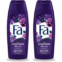 Fa 2 x - Luxurious Moments - Douchecrème - Roze Viooltjes - 250 ml - Voordeelverpakking - 2 stuks