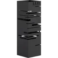 Famanu - Paraplu - Houdt je paraplu rechtop - Stevige metalen constructie - Zwart 1