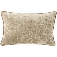 Dutch decor LEWY - sierkussen 30x50 cm - Pumice Stone - beige - Inclusief binnenkussen