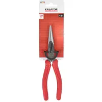 Kreator Langbektang KRTH60002 - Tang - 200 mm - 8" - max 65 mm - koolstofstaal - Gereedschap, handgereedschap, punttang