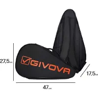 Givova Padel Racket Bag Zwart