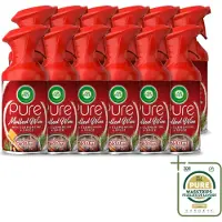 Air Wick 12 x – Luchtverfrisser Spray – Pure Mulled Wine – 250 ml - Wasstrips - Luchtverfrisser - Warme Geur - Mulled Wine - Gezellige Sfeer - Wintergeur