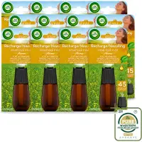 Air Wick 12 x Essential Mist - Navulling - Happiness - Ananas & Wilde Munt - 20ml - Wasstrips - Navulling - Geurverspreider - Aromatherapie - Ananas - Wilde Munt