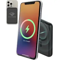 Golden Sound Powerbank 10.000 mAh - Geschikt voor MagSafe systeem - Powerbanks - Magnetisch opladen - Noodpakket - Draadloos opladen - Met USB-C Poort