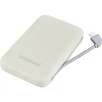 Intenso 7333031 Power Bank S 10000 mAh Beige + Integriertes USB-C