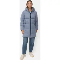 Camel active Waterafstotende parka met warm gevoerde zakken - Maat womenswear-46 - Licht Blauw