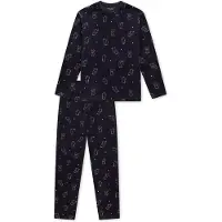 Schiesser Nachtkledij ' Nightwear ' navy