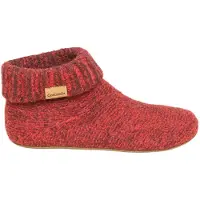Gottstein Muiltjes 'Knit Boot' rood gemêleerd