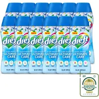 Dreft 12 x - Ultimate Care - Wasverzachter - Geurbooster - Gekleurde Was - Blauwe Droom - 15 Wasbeurten - Wasstrips - Wasmiddel - Geurbooster - Wasverzachter - Kleurbescherming - Wasgeur