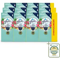Glade 12 x - Touch & Fresh - Exotic Tropical Blossoms - 2x 10 ml - Wasstrips - Luchtverfrisser - Geur - Geurbeleving - Frisheid - Geur In Huis