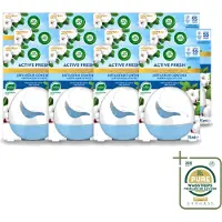 Air Wick 12 x – Luchtverfrisser – Deco Sphere Katoen – 75 ml - Wasstrips - Luchtverfrisser - Katoen Geur - Frisse Geur - Geur Neutraliseren - Geur In Badkamer