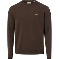 Gant Pullover Lamswol Bruin