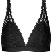 Mey Triangelbeha Serie Poetry Temptation Zwart | Maat XL