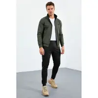Tommy Life Heren Scuba Brei Sweatshirt en Broeken Set