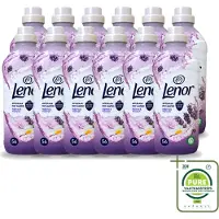 Lenor 12 x – Wasverzachter – Lavender & Kamille – 56 Wasbeurten – 1176 ml - Grootverpakking - Vaatwasstrips - Wasverzachter - Lavendel - Kamille - Wasgeur - Wasverzachting