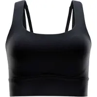 Nike Dri-FIT sportbeha zonder beugels voor dames (Zwart/zeil)