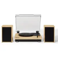 Crosley Brio - Platenspeler met speakers - Naturel