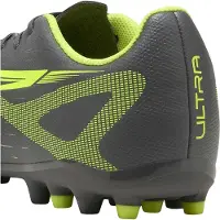 Puma Heren Ultra 5 Play Stevige Grond Voetbalschoenen (Gematteerd Zilver)