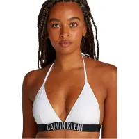 Calvin Klein Bikinitop met driehoekige cups voor dames (Briljant wit)