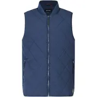 Regatta Heren-bodywarmer van Harvin met ruitjespatroon (Marine)