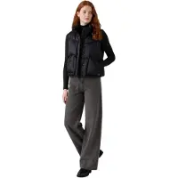 Levi's Western-vest met bolle pasvorm voor dames (Zwart)