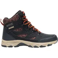 Regatta Dames Vendora Leopard Synthetisch Leren Wandelschoenen (Zwart)