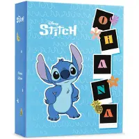 Erik Editores , Fotoalbum Stitch 304 Hoezen Hard 13x20cm, Blauw