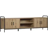 vidaXL Tv-meubel 167,5 x 33 x 50 cm Artisanaal eiken Bewerkt hout