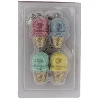 Unique living Tafelkleedgewicht Tropic Ijsjes 9 X 3,5 X 2 Cm 4 Stuks