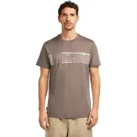 Icebreaker Merino 150 Tech Lite Elevation Line T-shirt Met Korte Mouwen Bruin S Man