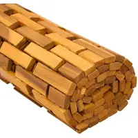 vidaXL Badmatten 2 st Naturel 44 x 60 cm Massief Acacia Hout