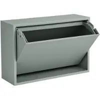 ReCollector - Small Wall storage / Bathroom bin - Iron Blue