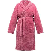Melli mello - Sweet Escape - Badjas - Crocoprint - Luxe - Zacht - L/XL - Roze