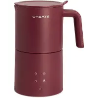 Create - Vaatwasserbestendige melkopschuimer en - verwarmer - Bordeauxrood - MILK FROTHER STUDIO PRO