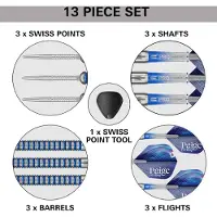 Target Paige Pauling G1 Swiss Point 90% - Dartpijlen