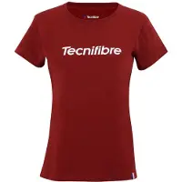 Tecnifibre Team Cotton Short Sleeve T-shirt Rood L Vrouw