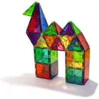 Magna-Tiles Doorschijnende kleuren 100 stuks