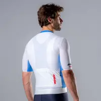 Acelera Pro Wielershirt - Fietsshirt Heren Korte Mouw - Wielrenshirt - Fietskleding - Vintage - Maat L