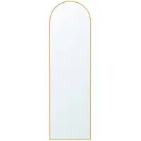 Songmics - Spiegel - Spiegel staand - Aluminium Frame - Veilig Hardglas - Voor Slaapkamer Woonkamer Garderobe