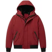 Local Fanatic Jassen Heren - Heren Jassen Winter - Gewatteerde Jassen - GS17015 - Rood