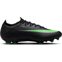 Nike Mercurial Vapor 17 Pro Gras Voetbalschoenen (FG) Zwart Felgroen Zilvergrijs